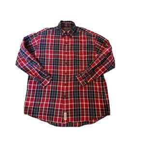 VTG Abercrombie & Fitch Men’s Authentic Y2K Distressed Chamois LS Shirt Size L